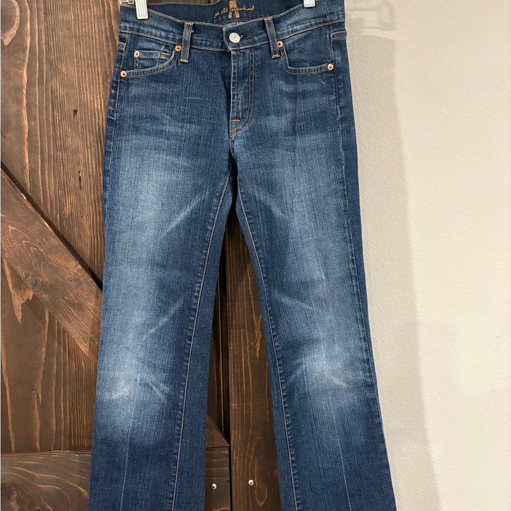 7 For All Mankind Indigo Bootcut Jeans